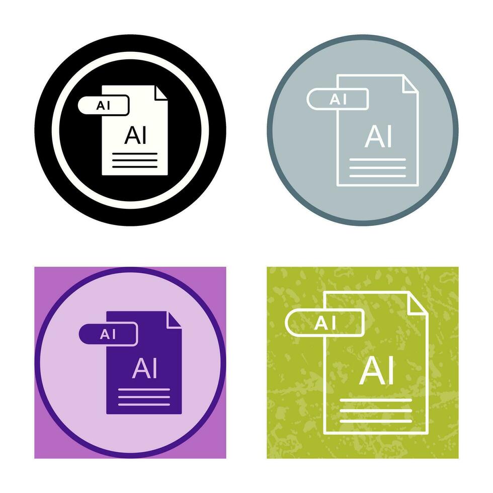 AI Vector Icon