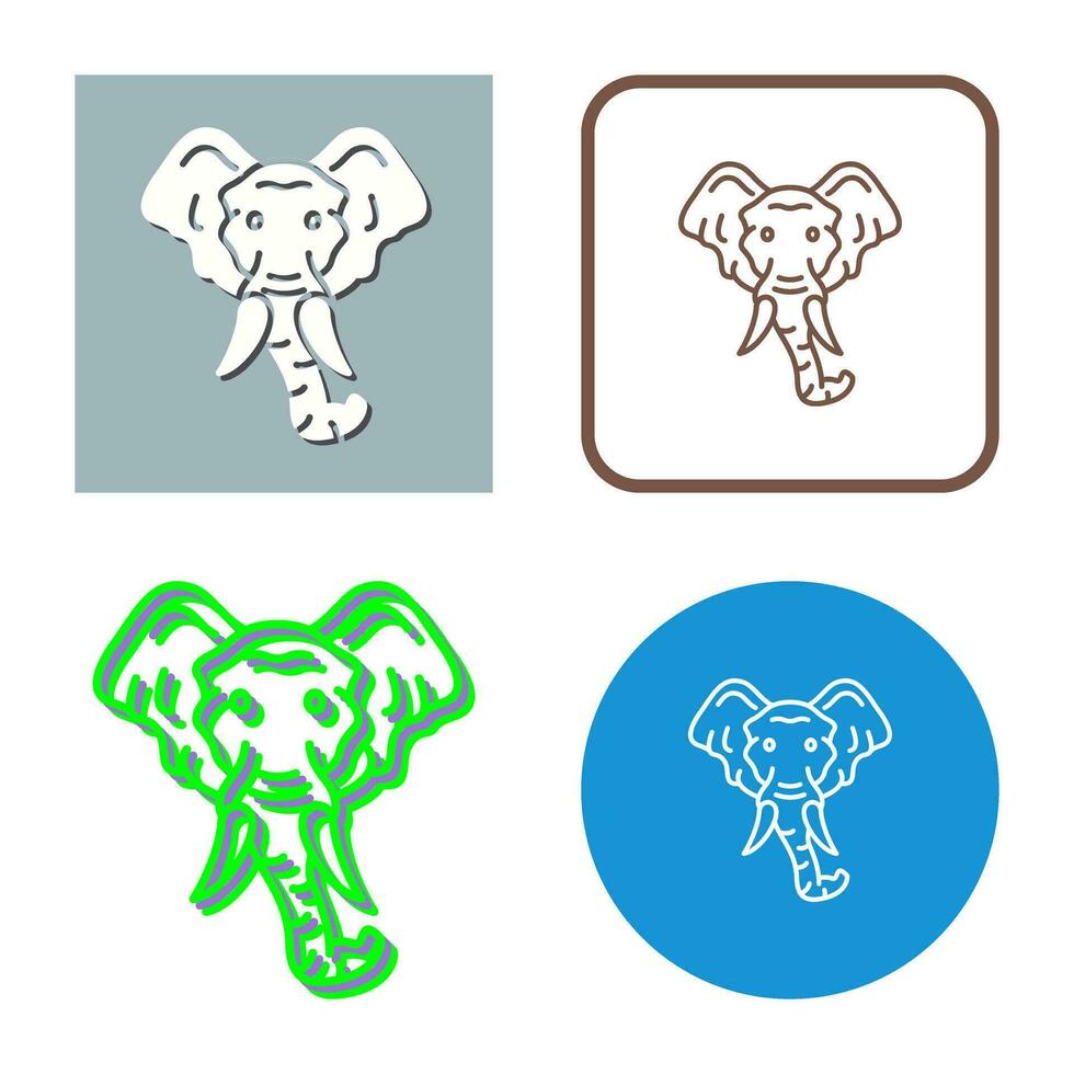 Eleplant Vector Icon