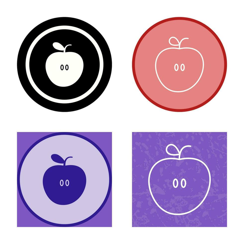 Apples Vector Icon