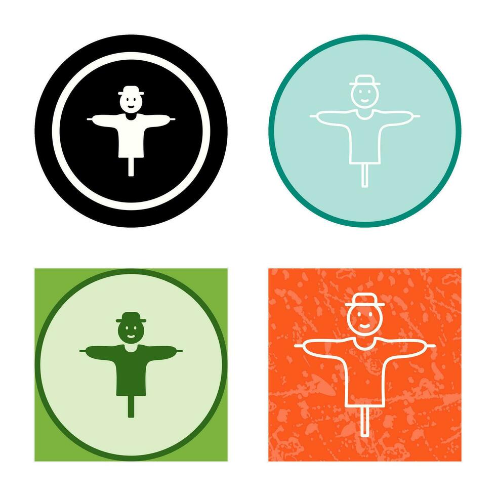 Scare Crow Vector Icon