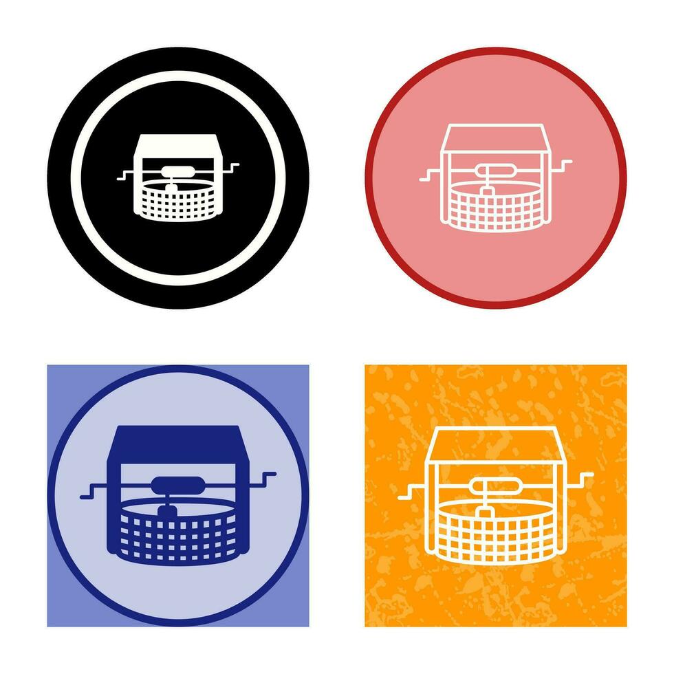 Water Well Vector Icon