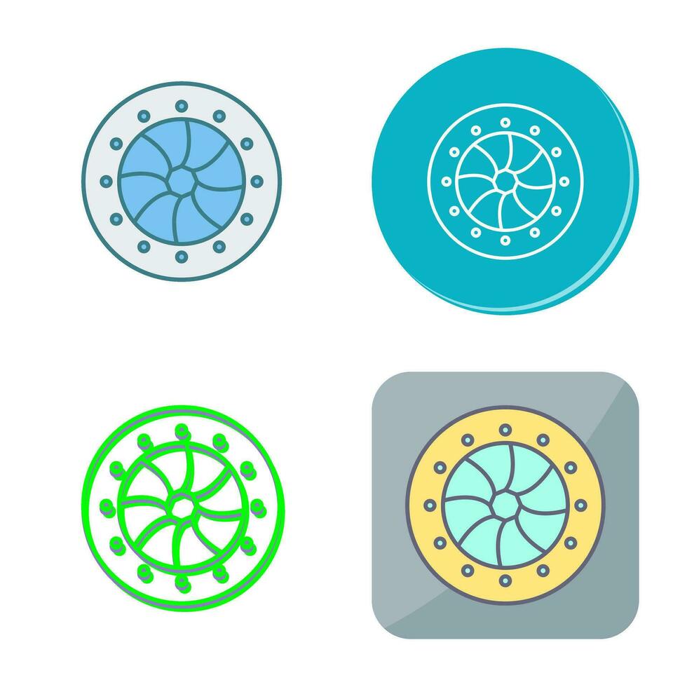 Unique Optical Diaphram Vector Icon