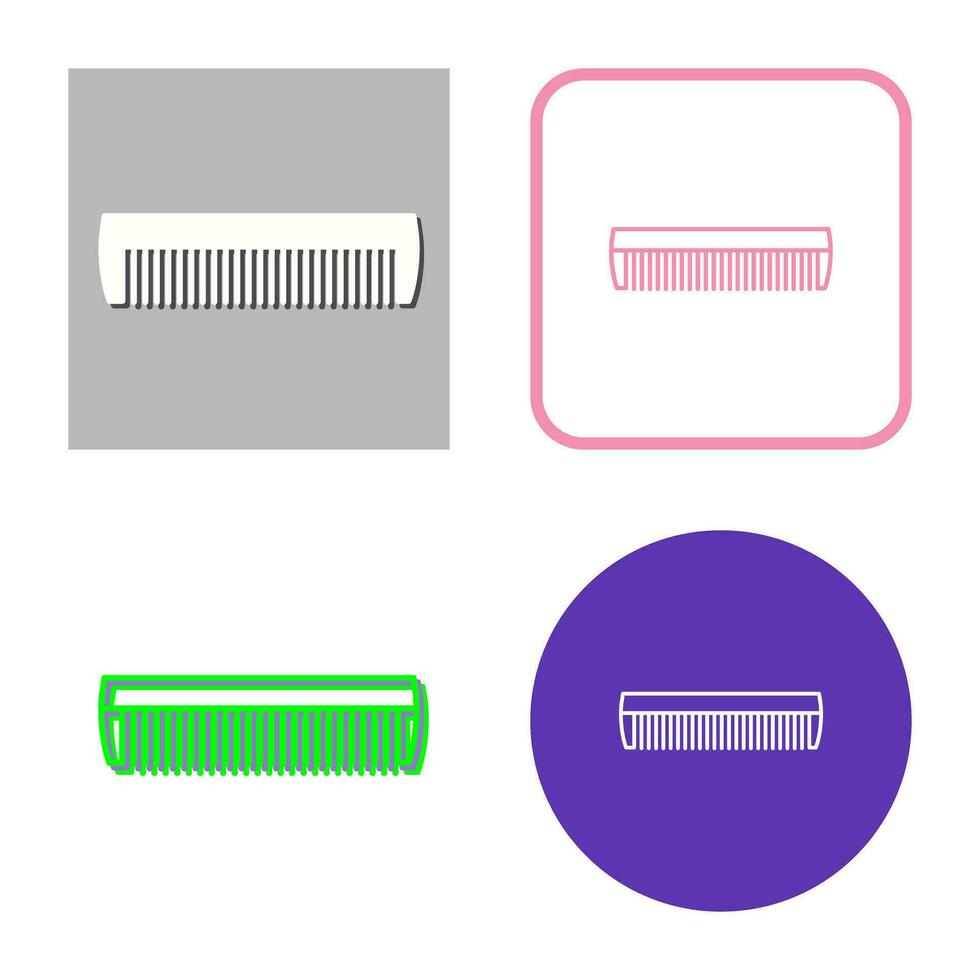 Comb Vector Icon