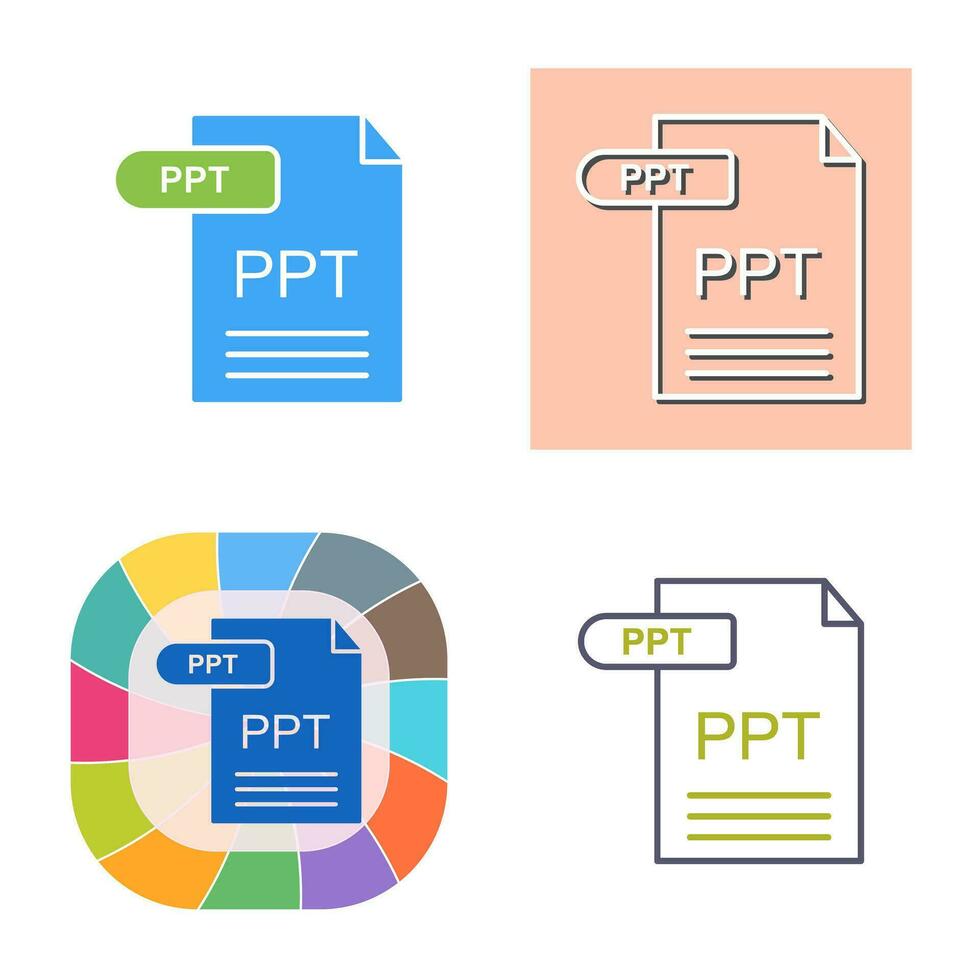 PPT Vector Icon
