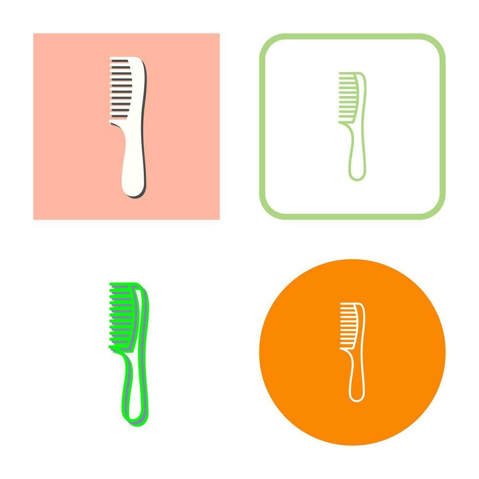 Comb Vector Icon