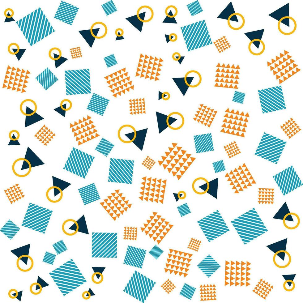 Irregular Abstract Geometric Shape Pattern vector
