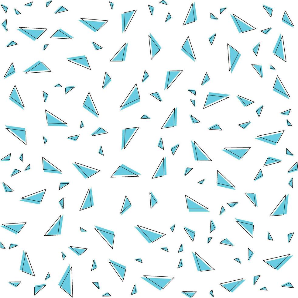 Irregular Abstract Geometric Shape Pattern vector