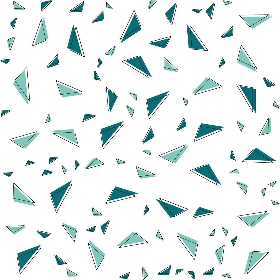 Irregular Abstract Geometric Shape Pattern vector