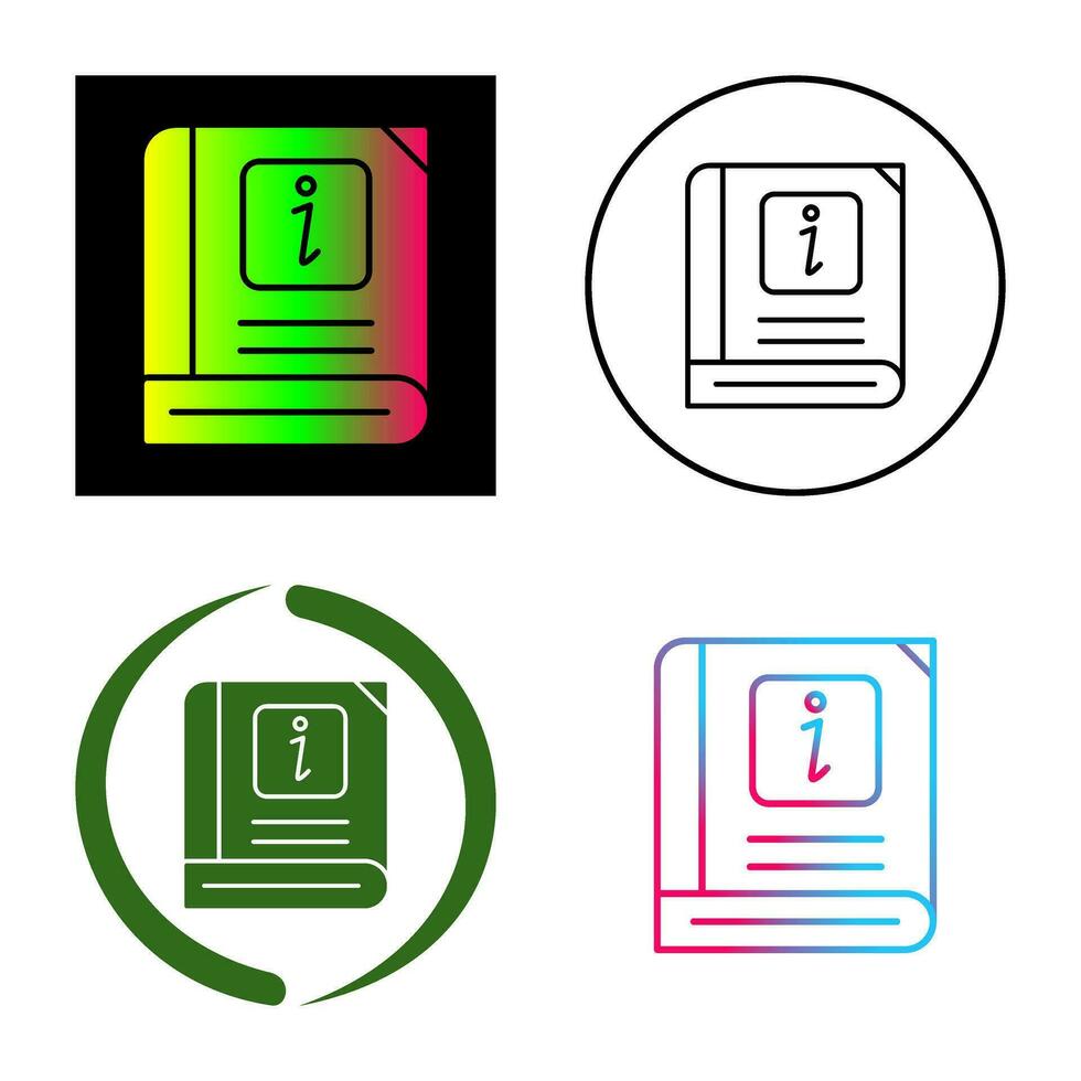 Information Vector Icon