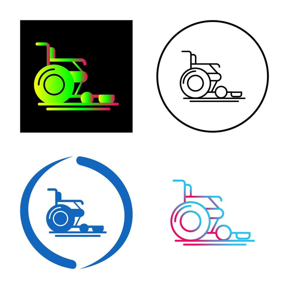 Wheel Chair Vector Icon