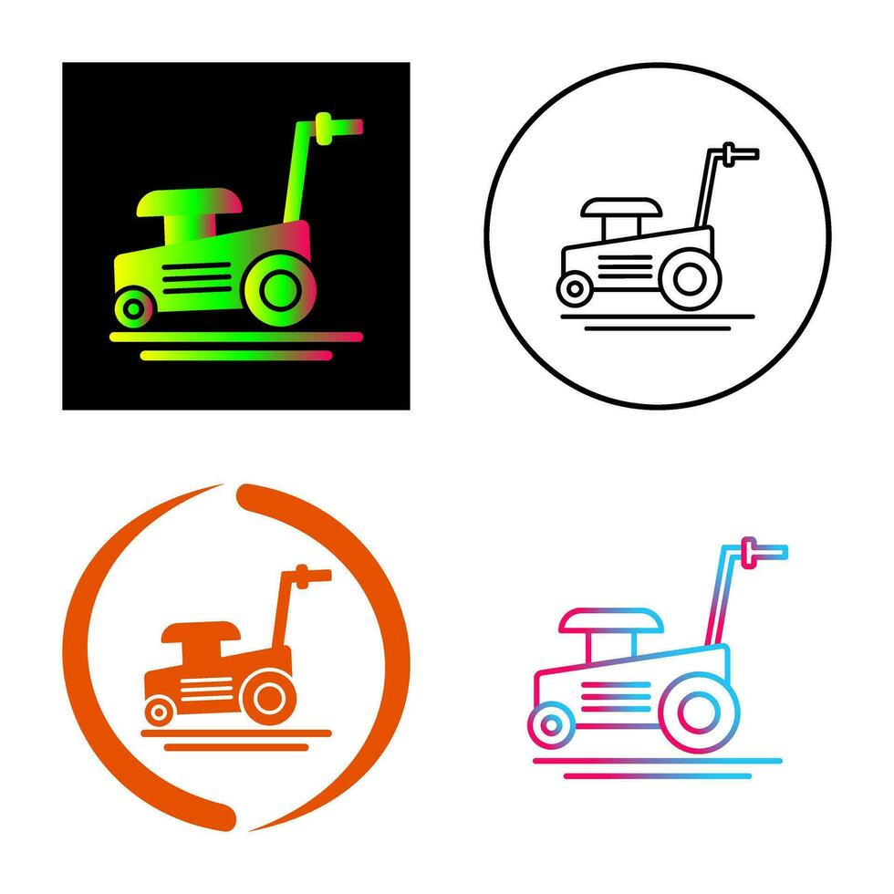 Lawn Mower Vector Icon