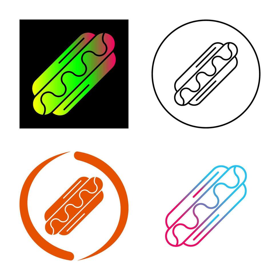 Hotdog Vector Icon