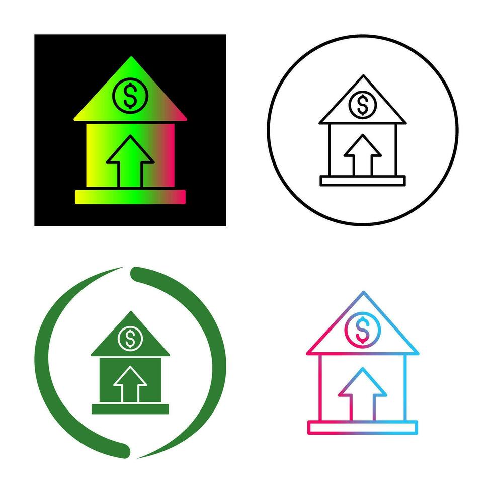 Property Value Vector Icon