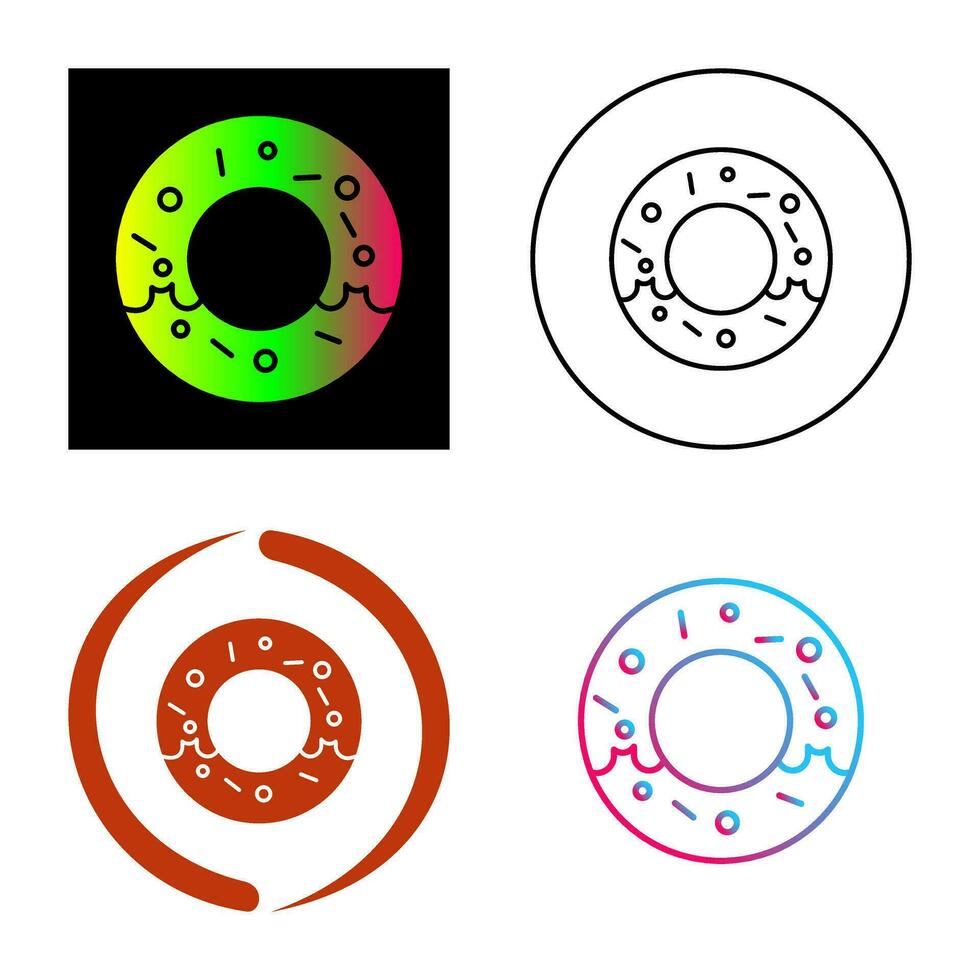 Donut Vector Icon