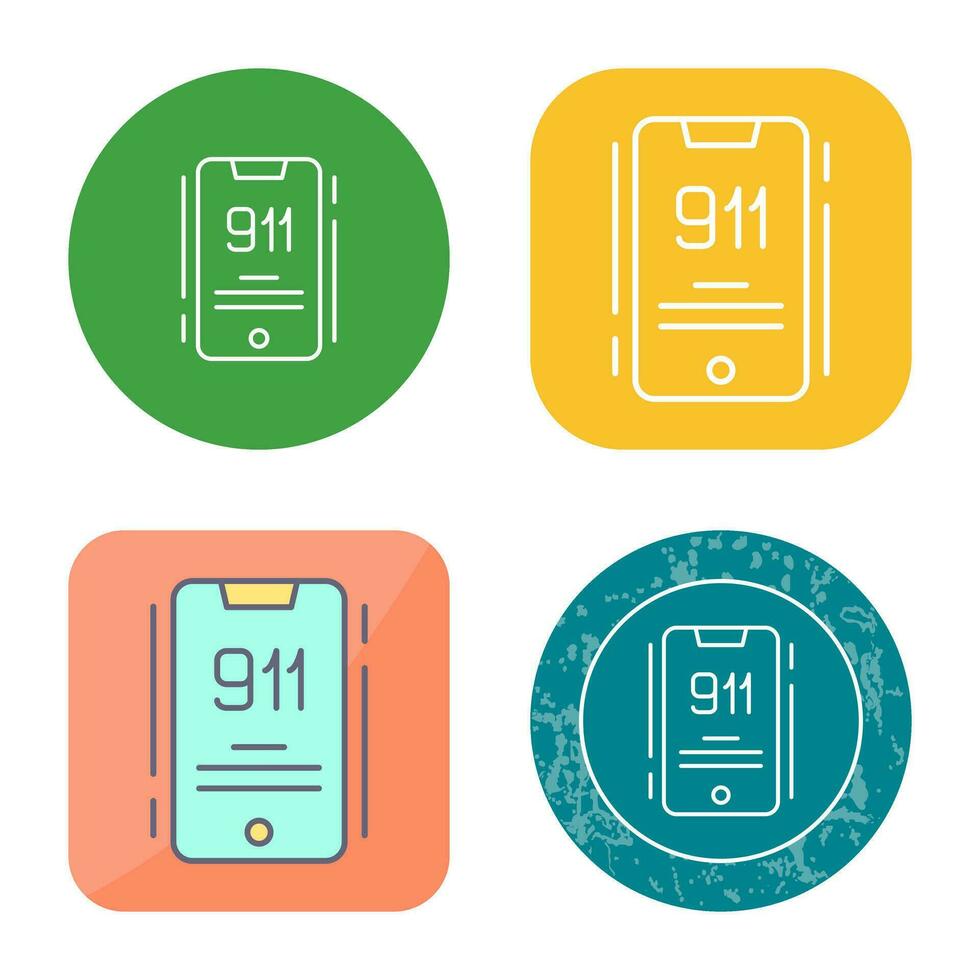 911 Vector Icon