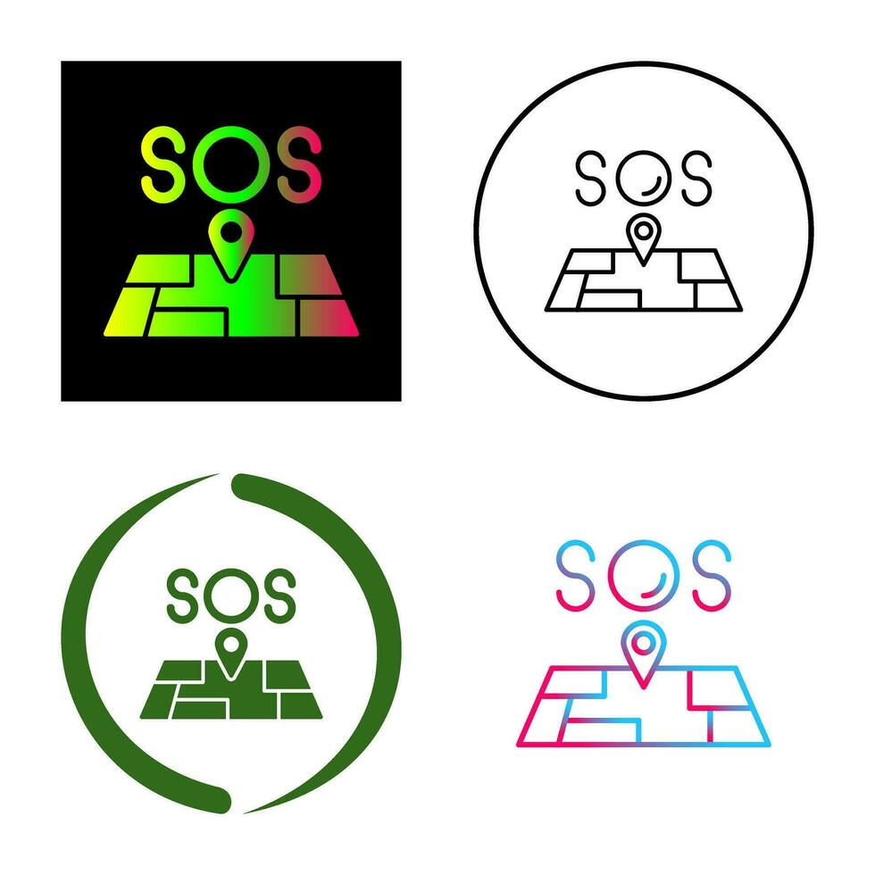 Sos Vector Icon