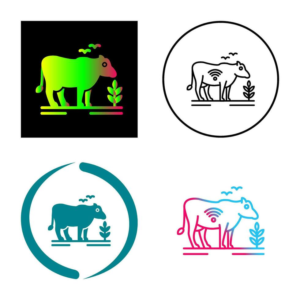 Cattle Vector Icon