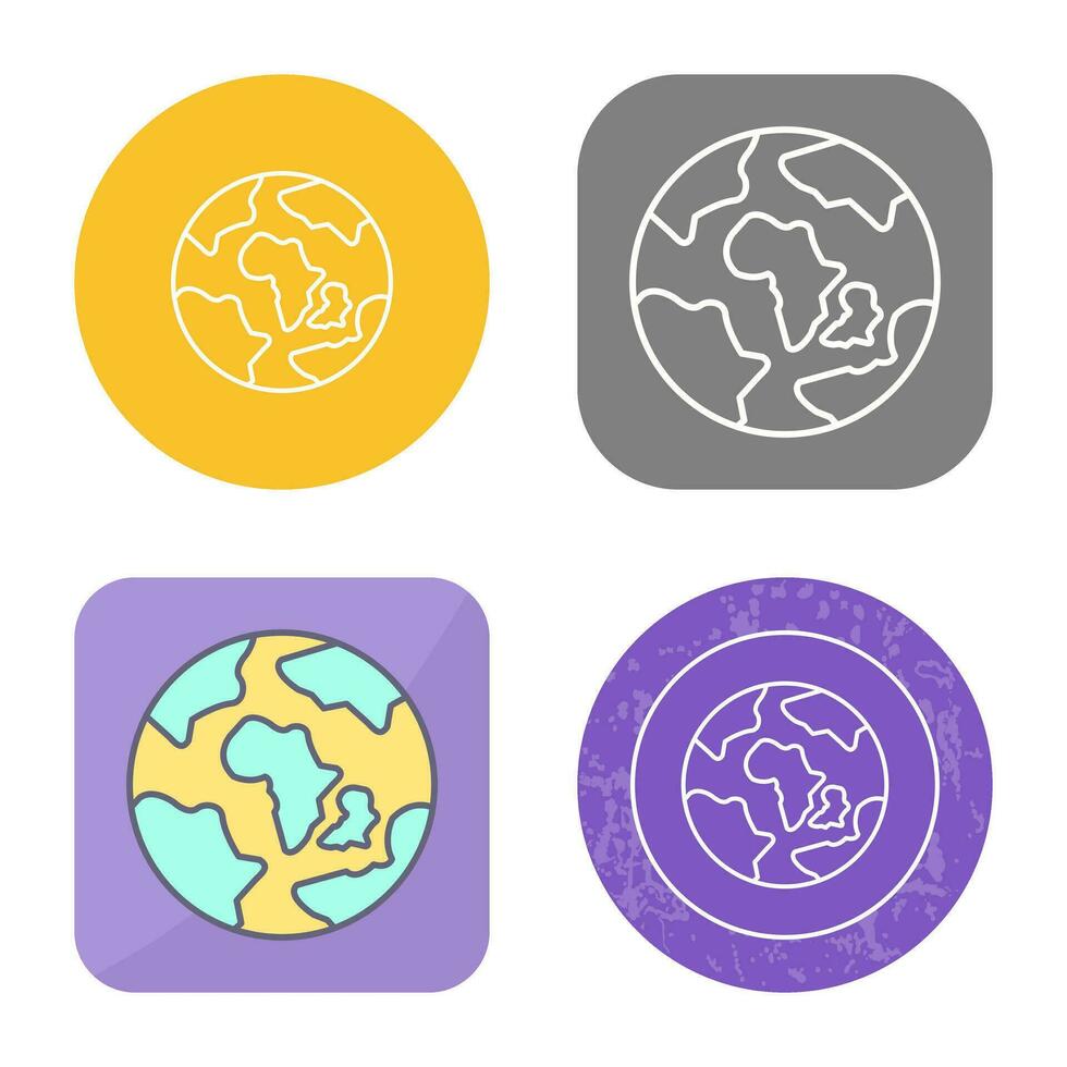 Earth Vector Icon