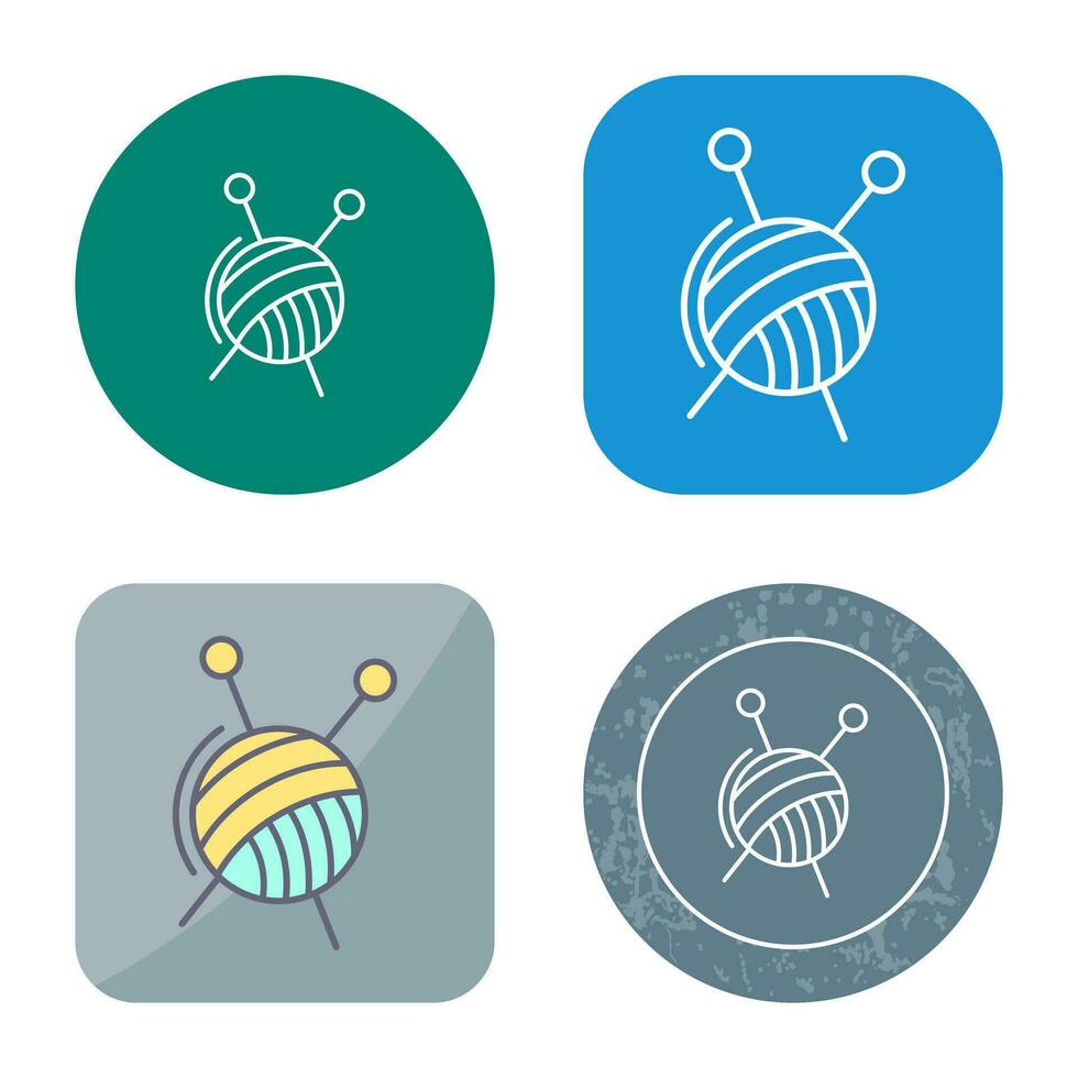 Knitting Vector Icon