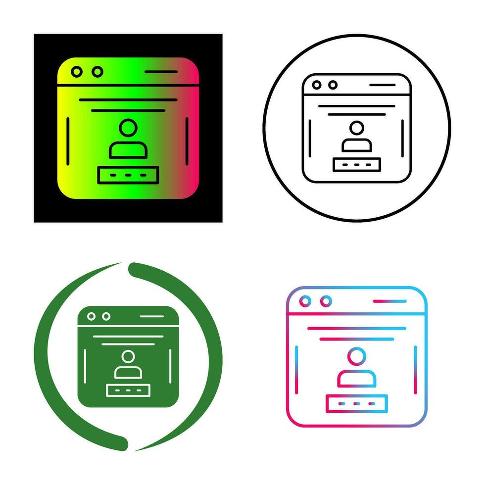 Password Vector Icon