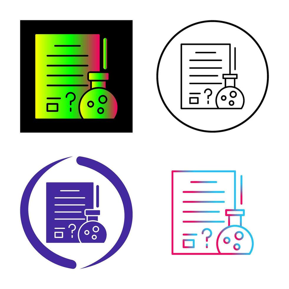 Hypothsis Vector Icon