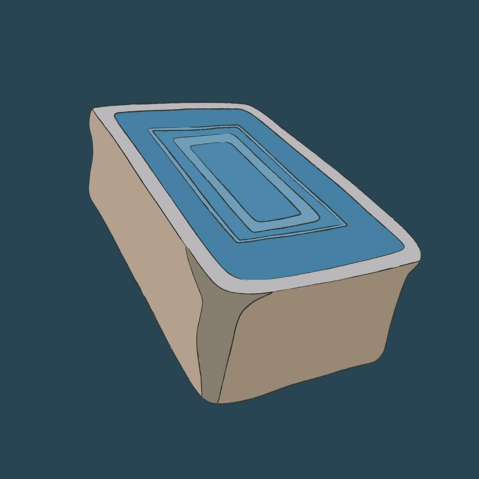 Vector isolated illustration of a tarot card. Prediction of the future. Cards for divination.