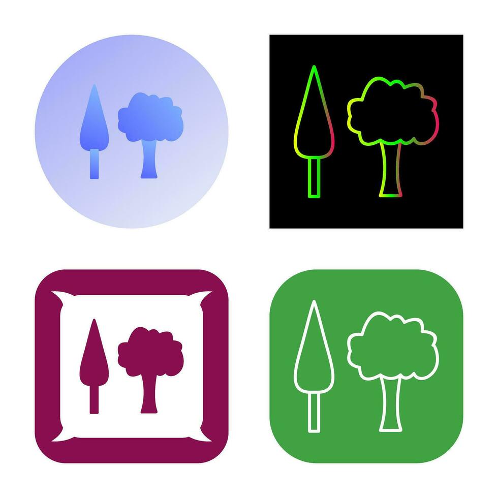 Trees Vector Icon