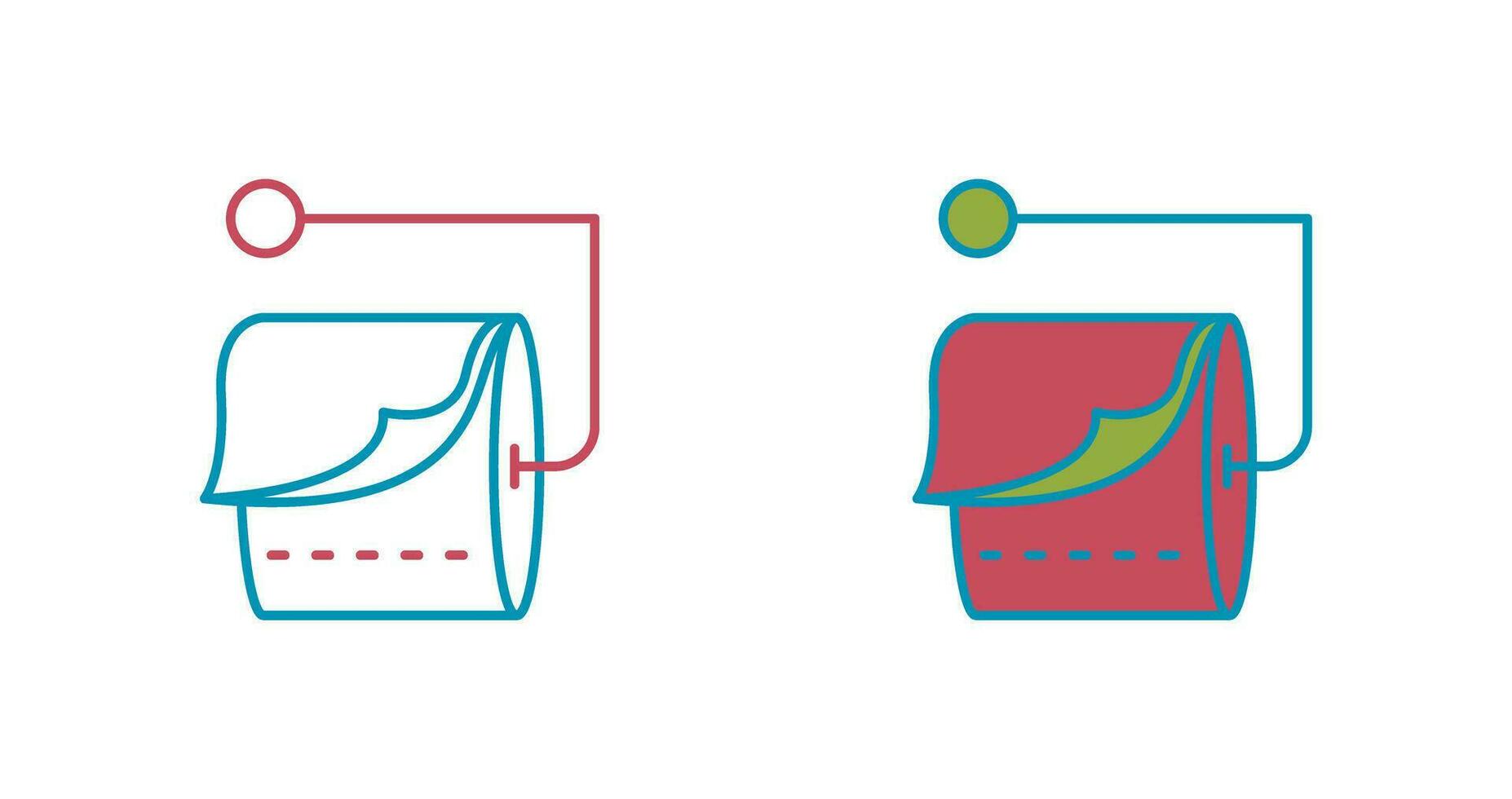 Tissue Roll Vector Icon