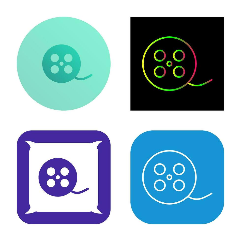 Reel Vector Icon