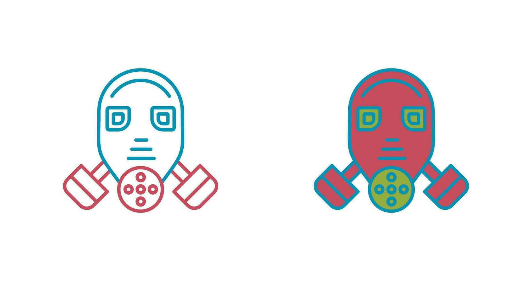 Gas Mask Vector Icon
