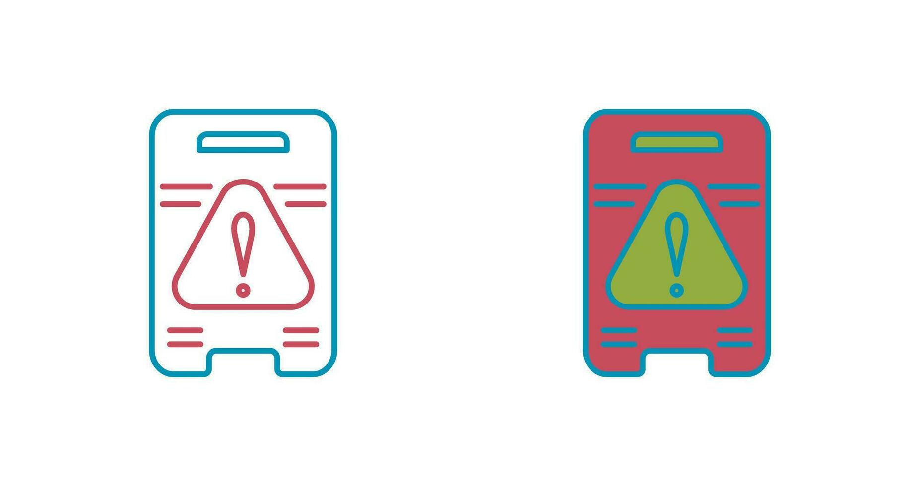 Caution Sign Vector Icon