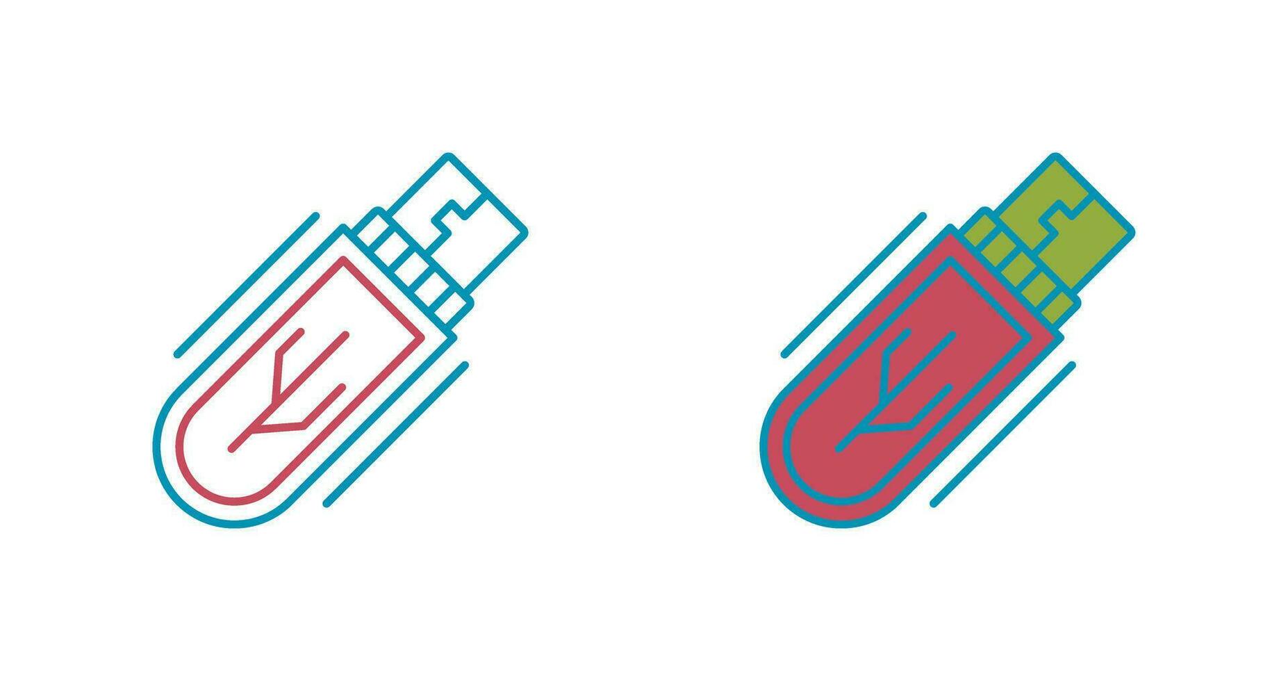 Usb Drive Vector Icon