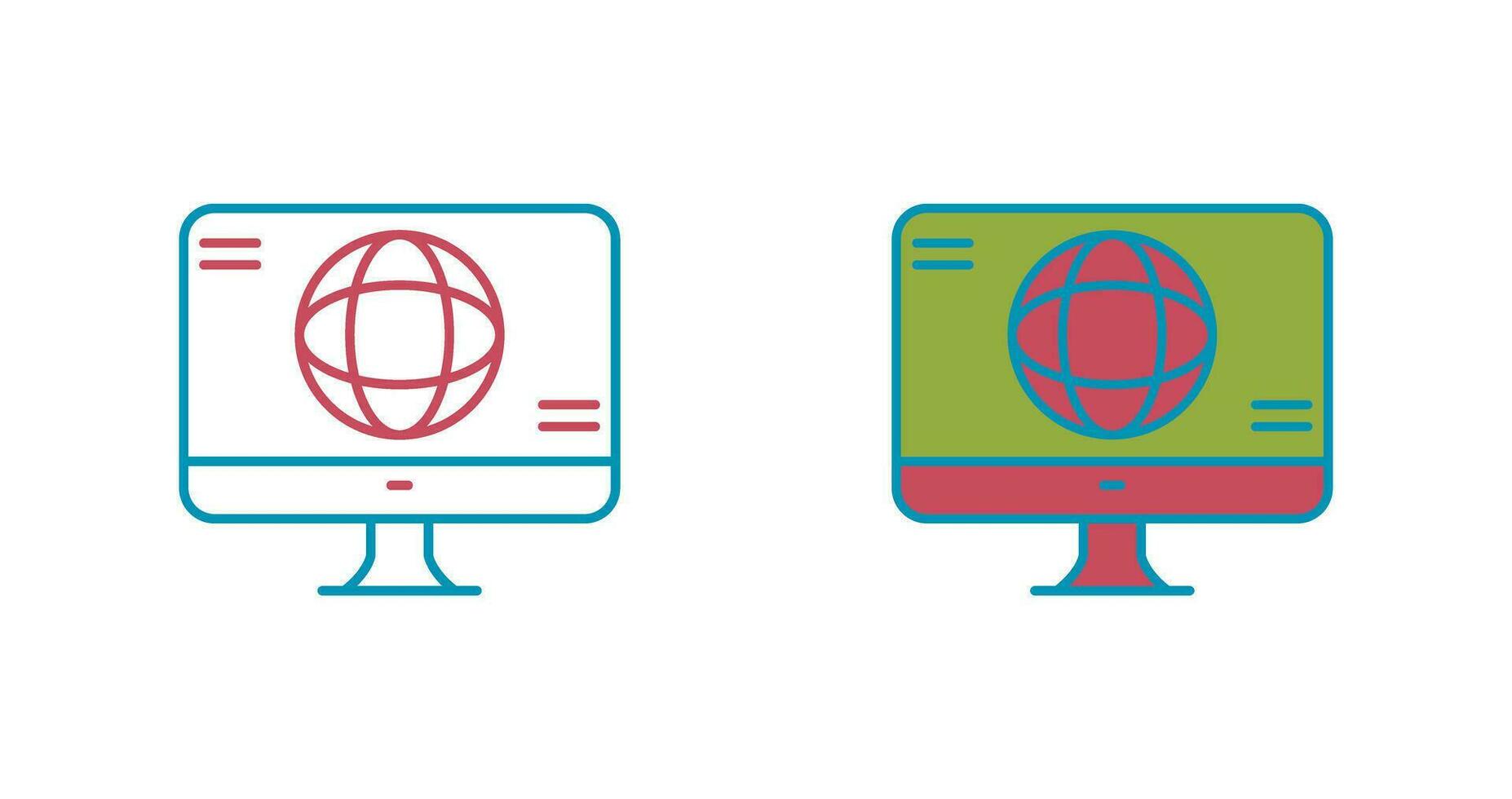 Monitor Vector Icon