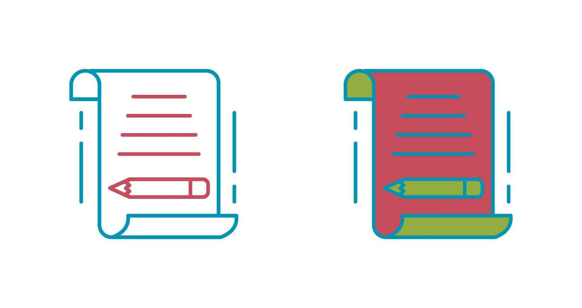 Write Vector Icon