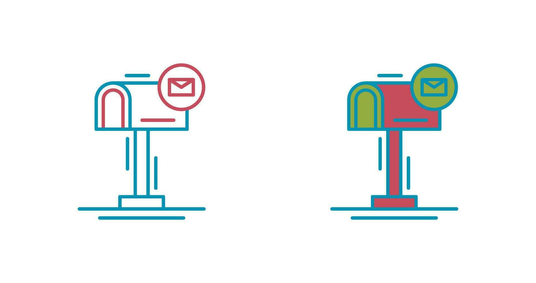 Mail Box Vector Icon