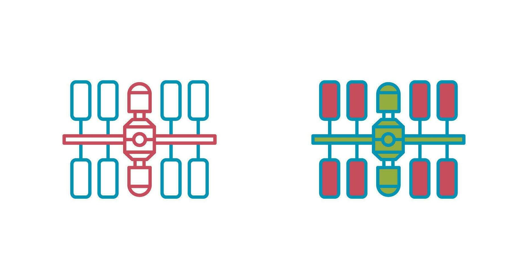 Space Station Vector Icon