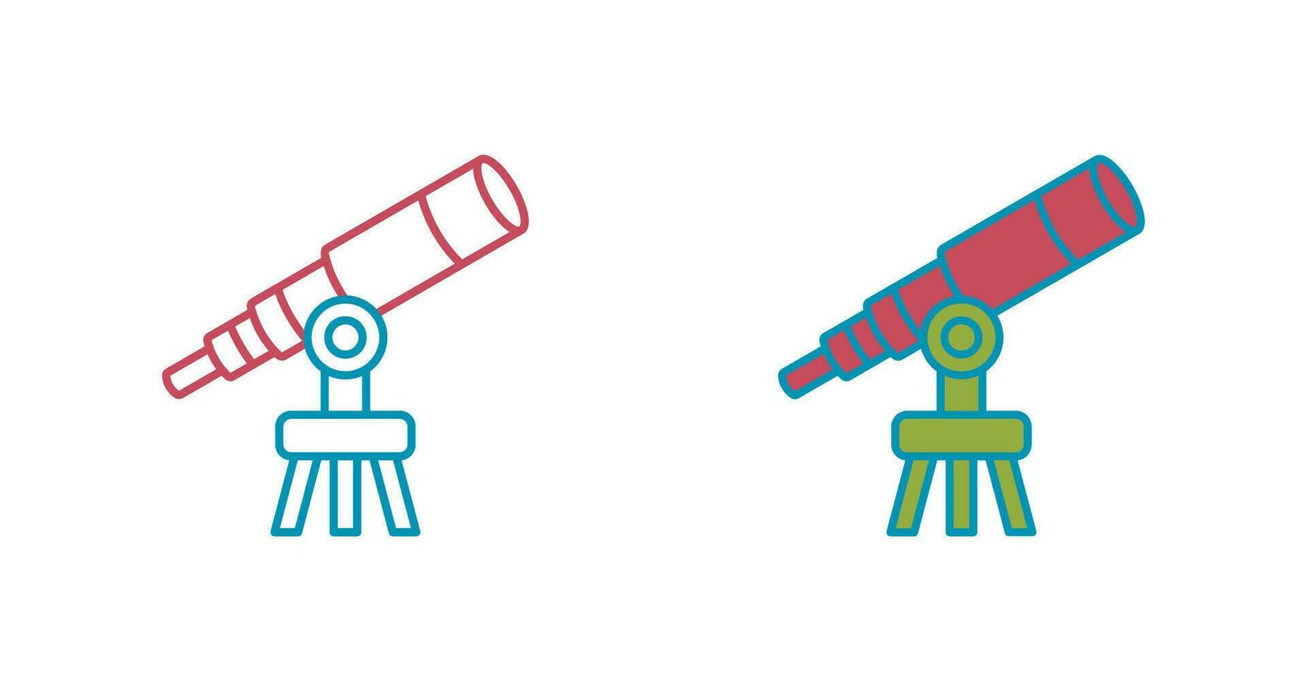 Telescope Vector Icon