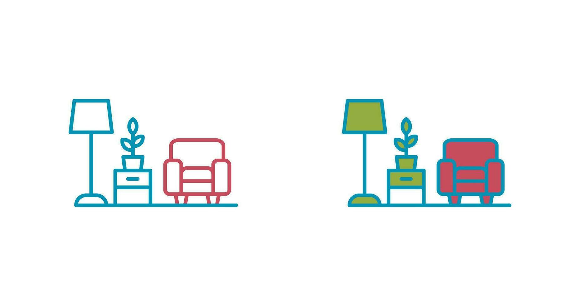 Living Room Vector Icon
