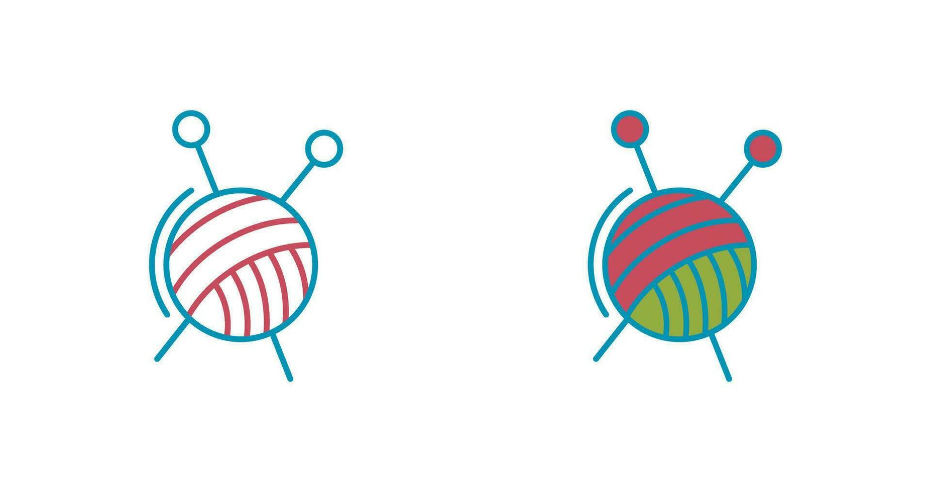 Knitting Vector Icon