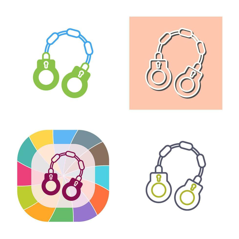 Handcuff Vector Icon