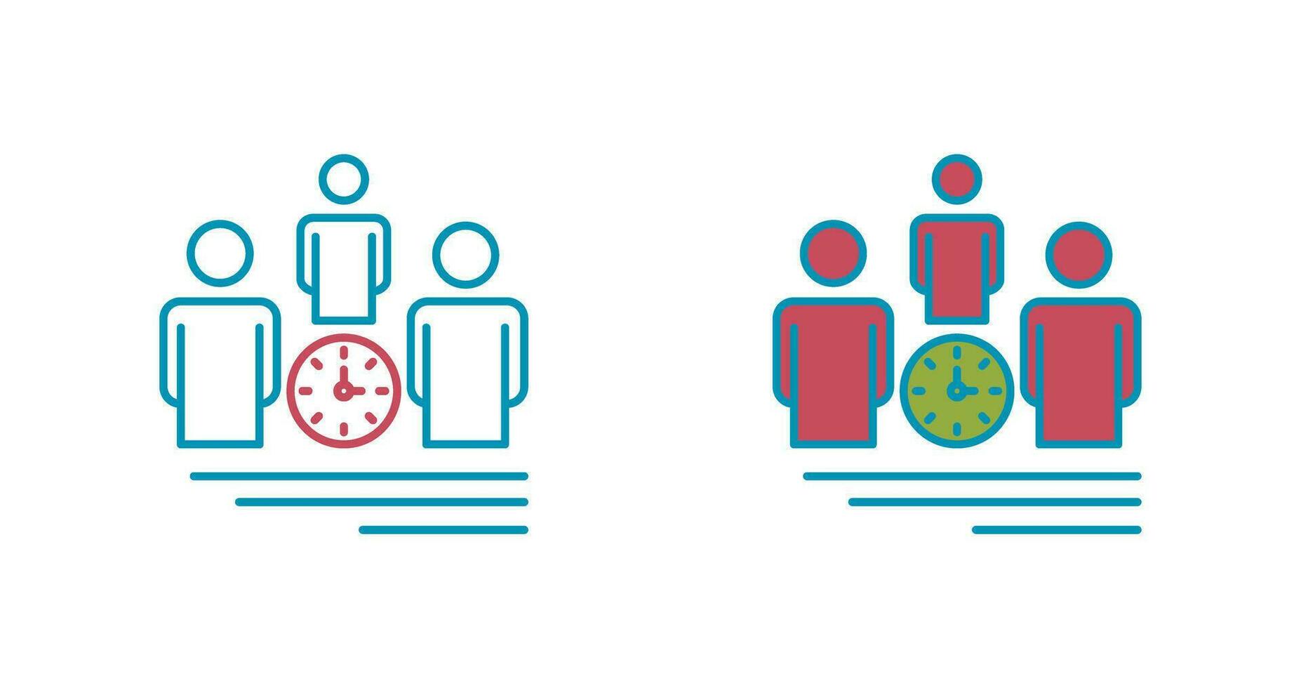 Team Management Vector Icon