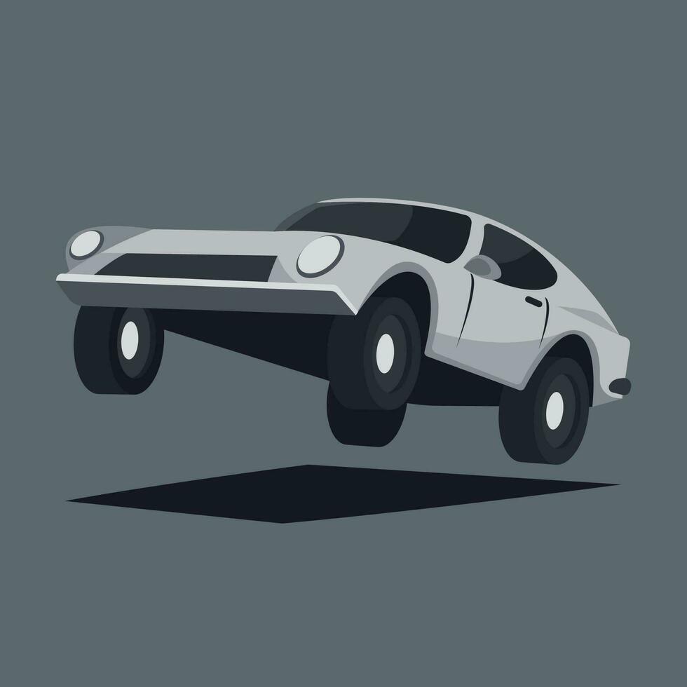 Sport Car Vector Illustration Isolated Element for Automotive Advertisements, Posters, Website Designs