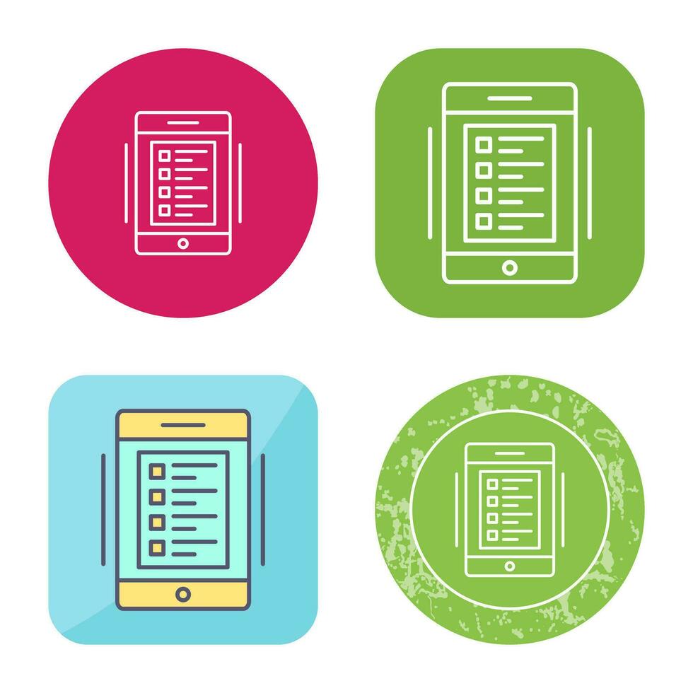 Online Test Vector Icon