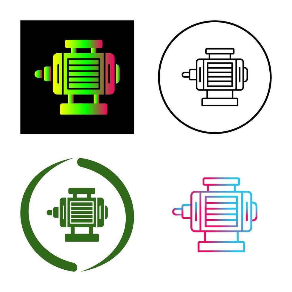 ELectric Motor Vector Icon