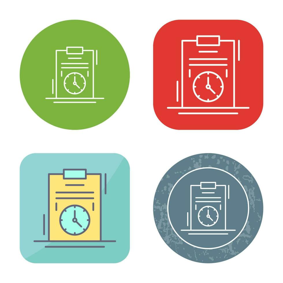 Time Management Vector Icon