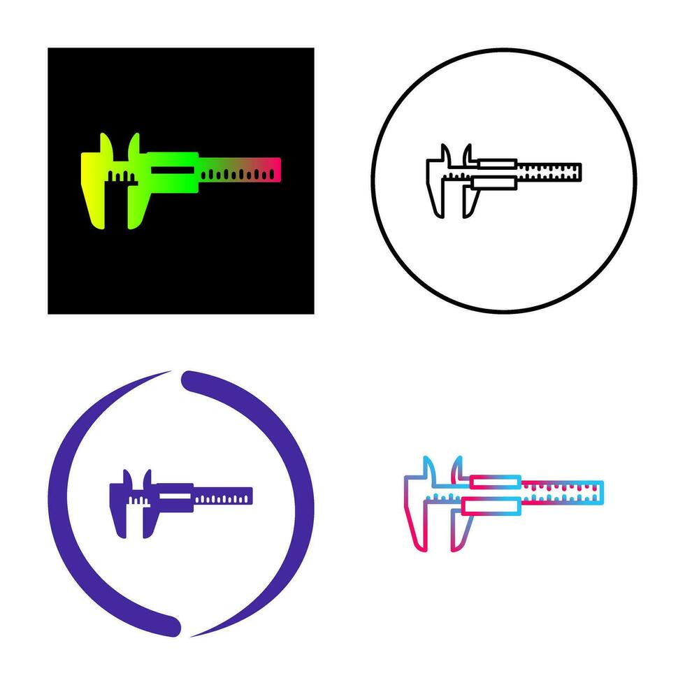 Calipers Vector Icon