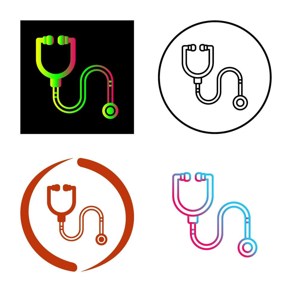 Stethoscope Vector Icon