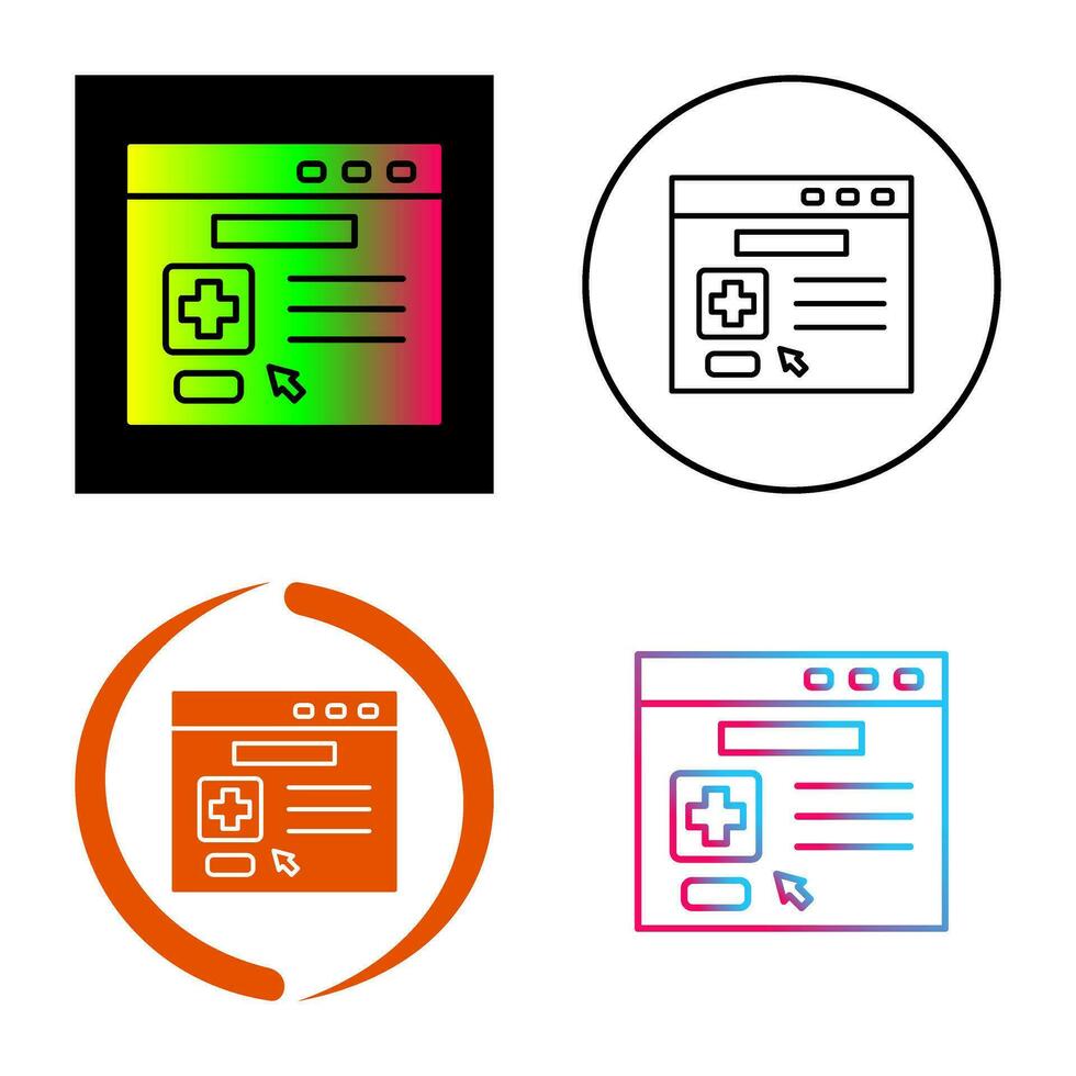 Browser Vector Icon