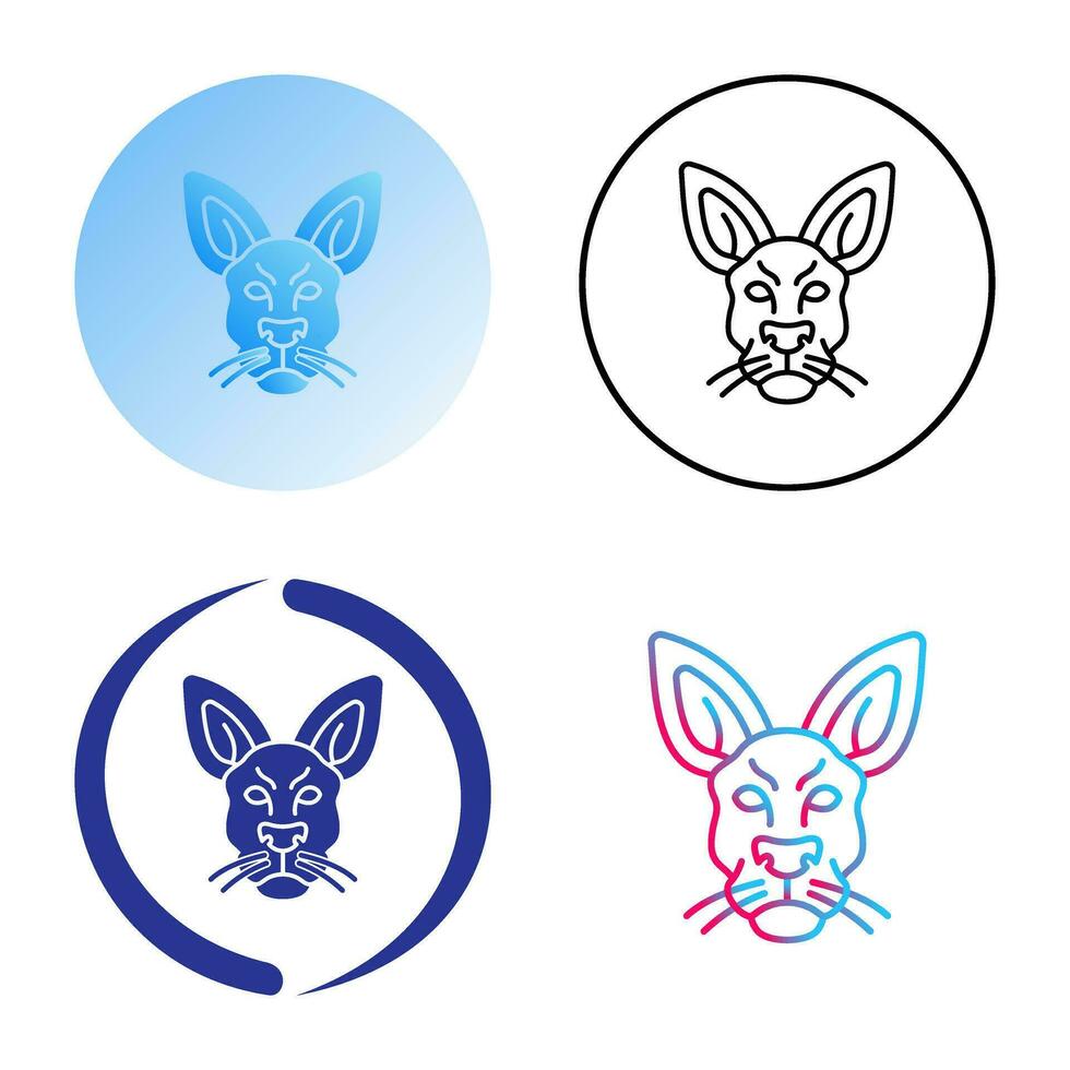 Kangaroo Vector Icon