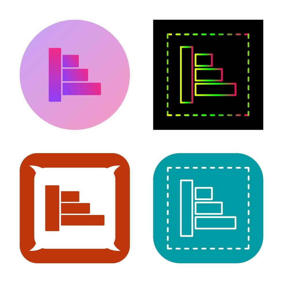 Object Alignment Vector Icon